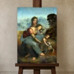 Premium Wall Art Dikey  Html Edition – FAMOUS2407276 shown in Studio Easel