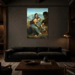 Premium Wall Art Dikey  Html Edition – FAMOUS2407276 shown in Room 3