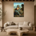 Premium Wall Art Dikey  Html Edition – FAMOUS2407276 shown in Room 4