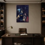 Premium Wall Art Dikey  Html Edition – FAMOUS2407277 shown in Room 2