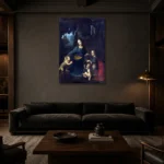 Premium Wall Art Dikey  Html Edition – FAMOUS2407277 shown in Room 3