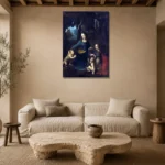 Premium Wall Art Dikey  Html Edition – FAMOUS2407277 shown in Room 4