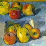 Apples by Paul Cézanne, a kitchen wall art print for refined interiors