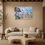 Premium Wall Art Yatay Html Edition – FAMOUS2407281 shown in Room 4