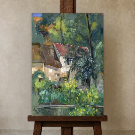 Premium Wall Art Dikey  Html Edition – FAMOUS2407284 shown in Studio Easel