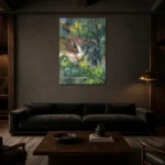 Premium Wall Art Dikey  Html Edition – FAMOUS2407284 shown in Room 3