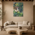 Premium Wall Art Dikey  Html Edition – FAMOUS2407284 shown in Room 4