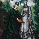 La Promenade by Paul Cézanne, a living room wall art print for refined interiors