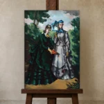 Premium Wall Art Dikey  Html Edition – FAMOUS2407285 shown in Studio Easel