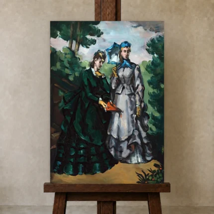Premium Wall Art Dikey  Html Edition – FAMOUS2407285 shown in Studio Easel