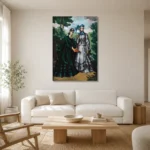 Premium Wall Art Dikey  Html Edition – FAMOUS2407285 shown in Room 1