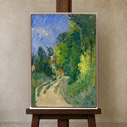 Premium Wall Art Dikey  Html Edition – FAMOUS2407286 shown in Studio Easel