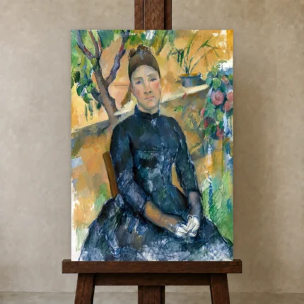 Premium Wall Art Dikey  Html Edition – FAMOUS2407288 shown in Studio Easel