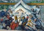 The Eternal Feminine by Paul Cézanne, a living room wall art print for refined interiors