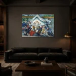 Premium Wall Art Yatay Html Edition – FAMOUS2407293 shown in Room 3