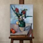 Premium Wall Art Dikey  Html Edition – FAMOUS2407294 shown in Studio Easel