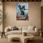 Premium Wall Art Dikey  Html Edition – FAMOUS2407294 shown in Room 4