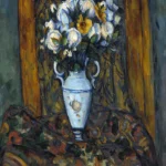 Vase of Flowers by Paul Cézanne, a kitchen wall art print for refined interiors