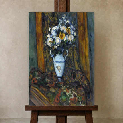 Premium Wall Art Dikey  Html Edition – FAMOUS2407295 shown in Studio Easel