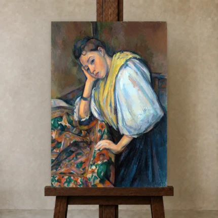 Premium Wall Art Dikey  Html Edition – FAMOUS2407296 shown in Studio Easel