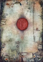 Ad marginem by Paul Klee, an office wall art print for refined interiors