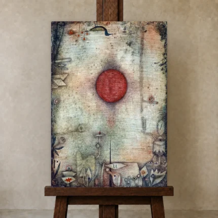 Premium Wall Art Dikey  Html Edition – FAMOUS2407297 shown in Studio Easel