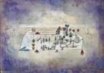 All Souls’ Picture by Paul Klee, an office wall art print for refined interiors