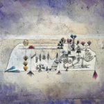 All Souls’ Picture by Paul Klee, an office wall art print for refined interiors