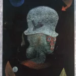 Astrological Fantasy by Paul Klee, an office wall art print for refined interiors