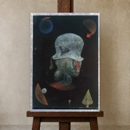 Premium Wall Art Dikey  Html Edition – FAMOUS2407299 shown in Studio Easel