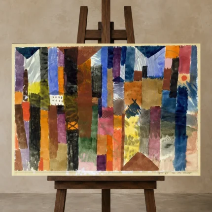 Premium Wall Art Yatay Html Edition – FAMOUS2407300 shown in Studio Easel