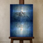 Premium Wall Art Dikey  Html Edition – FAMOUS2407303 shown in Studio Easel