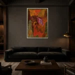 Premium Wall Art Dikey  Html Edition – FAMOUS2407304 shown in Room 3
