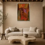 Premium Wall Art Dikey  Html Edition – FAMOUS2407304 shown in Room 4