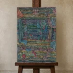 Premium Wall Art Dikey  Html Edition – FAMOUS2407305 shown in Studio Easel