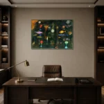 Premium Wall Art Yatay Html Edition – FAMOUS2407306 shown in Room 2