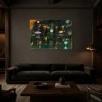 Premium Wall Art Yatay Html Edition – FAMOUS2407306 shown in Room 3