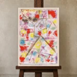 Premium Wall Art Dikey  Html Edition – FAMOUS2407307 shown in Studio Easel