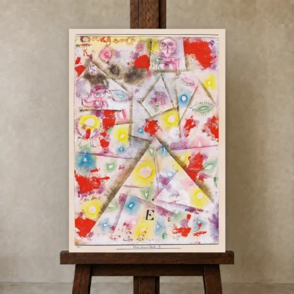Premium Wall Art Dikey  Html Edition – FAMOUS2407307 shown in Studio Easel