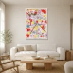 Premium Wall Art Dikey  Html Edition – FAMOUS2407307 shown in Room 1