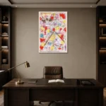 Premium Wall Art Dikey  Html Edition – FAMOUS2407307 shown in Room 2