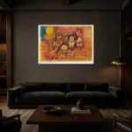 Premium Wall Art Yatay Html Edition – FAMOUS2407309 shown in Room 3
