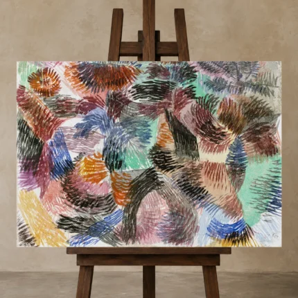 Premium Wall Art Yatay Html Edition – FAMOUS2407310 shown in Studio Easel