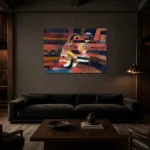 Premium Wall Art Yatay Html Edition – FAMOUS2407311 shown in Room 3