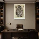 Premium Wall Art Dikey  Html Edition – FAMOUS2407312 shown in Room 2