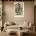 Premium Wall Art Dikey  Html Edition – FAMOUS2407312 shown in Room 4