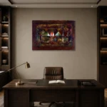 Premium Wall Art Yatay Html Edition – FAMOUS2407313 shown in Room 2