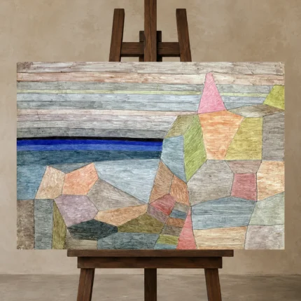 Premium Wall Art Yatay Html Edition – FAMOUS2407315 shown in Studio Easel