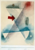 Ringing by Paul Klee, an office wall art print for refined interiors