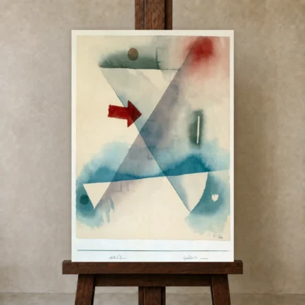 Premium Wall Art Dikey  Html Edition – FAMOUS2407317 shown in Studio Easel
